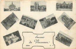 Delcampe - 94* VINCENNES   Souvenir - Multivues    RL14.1208 - Vincennes