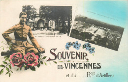 Delcampe - 94* VINCENNES    « souvenir» ARTILLERIE   RL14.1186 - Vincennes