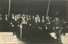 Delcampe - 94* VINCENNES    Depart M. Poincare De L Hotel De Ville  RL14.1166 - Vincennes