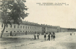 Delcampe - 94* VINCENNES  Fort Neuf - Cour Quartier Artullerie      RL14.1134 - Kasernen
