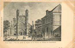 Delcampe - 02* LAON (vieux)  Portail Eglise Et Entree Abbaye St Martin     RL19,0884 - Laon