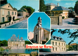 Delcampe - 94* ORMESSON S/MARNE CES  Multi-vues  (CPM 10x15cm)      RL19,0662 - Ormesson Sur Marne