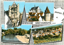 Delcampe - 89* ST FLORENTIN  Multi-vues  (CPSM 10x15cm)    RL19,0342 - Saint Florentin