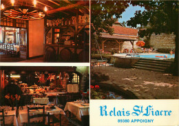 Delcampe - 89* APPOIGNY  Hotel Relais « st Fiacre » (pub Au Verso) (CPM 10x15cm)     RL19,0343 - Appoigny