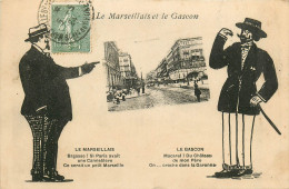 Delcampe - 13* MARSEILLE  Le Marseillais Et Le Gascon      RL19,1505 - Unclassified