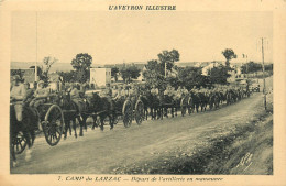 Delcampe - 12* LARZAC  Camp – Depart Artillerie En Manœuvre   RL19,1464 - Manoeuvres