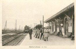 Delcampe - 10* MAILLY  Le Camp – La Gare      RL19,1425 - Mailly-le-Camp