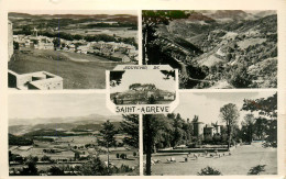 Delcampe - 07* ST AGREVE  Multi-vues  (CPSM 9x14cm)    RL19,1359 - Saint Agrève
