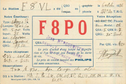 Delcampe - 14* EVRECY       Carte « QSL»  Octobre 1936    RL30,0097 - Amateurfunk