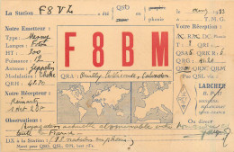 Delcampe - 14* OUILLY LE VICOMTE    Carte « QSL» 1933   RL30,0096 - Amateurfunk