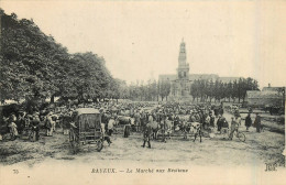 Delcampe - 14* BAYEUX  Le Marche Aux Bestiaux       RL30,0068 - Bayeux