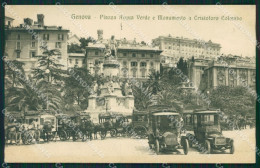 Delcampe - Genova Città Piazza Acquaverde Carrozze Auto Cartolina QZ5329 - Genova (Genua)