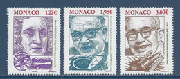 Delcampe - Monaco - YT N° 2499 à 2501 ** - Neuf Sans Charnière - Portraits - Astronomie - 2005 - Neufs