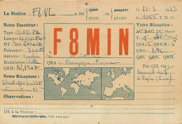 Delcampe - 21* BOURGOGNE     Carte « QSL»  Mars 1933  RL30,0825 - Amateurfunk
