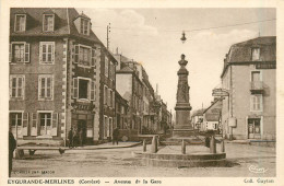 Delcampe - 19* EYGURANDE - MERLINES  Av De La Gare    RL30,0734 - Eygurande