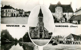Delcampe - 18* SANCOINS  Multivues    (CPSM 9x14cm)      RL30,0608 - Sancoins