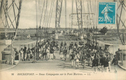Delcampe - 17* ROCHEFORT  Deux Compagnies Sur Le Pont Martron           RL30,0326 - Manoeuvres