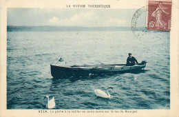 Delcampe - 73* LE BOURGET  Peche A La Cuiller Sur Le Lac    RL38.0065 - Le Bourget Du Lac