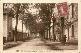 Delcampe - 24* THIVIERS  Route De Limoge -  Gare Du Tramway     RL30,1304 - Thiviers