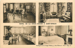 Delcampe - 22* ST BRIEUC  Hotel De La Croix Rouge - Multivues      RL30,1157 - Saint-Brieuc
