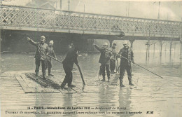 Delcampe - 75* PARIS   Crue 1910 -pompiers Sur Radeaux – Bd De  Bercy  RL38.0547 - Paris (12)
