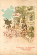 Delcampe - 75* PARIS    Restaurant De « l Ecrevisse » Menu Au Verso   (illustree )  RL38.0530 - Paris (09)