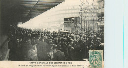 Delcampe - 75* PARIS  Greve Chemins De Fer – Voyageurs En Gare Du Nord   RL38.0537 - Paris (10)