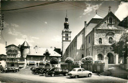 Delcampe - 74* MEGEVE  Place Principale (CPSM Format 9x14cm)   RL38.0365 - Megève