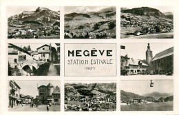 Delcampe - 74* MEGEVE  Multi Vues   (CPSM Format 9x14cm)   RL38.0254 - Megève