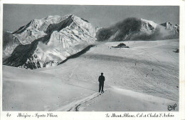 Delcampe - 74* MEGEVE  Le Mont Blanc  (CPSM Format 9x14cm)   RL38.0221 - Megève