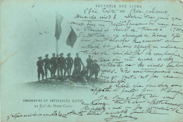 Delcampe - 73* MONT CENIS Le Col – Chasseurs Et Artilleurs  Alpins    RL38.0193 - Regimente
