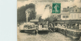 Delcampe - 76* LA BOUILLE Arrivee Du Bateau De Rouen       RL38.1183 - La Bouille