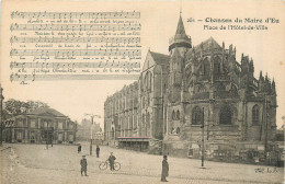 Delcampe - 76* EU Place De L Hotel De Ville      RL38.1089 - Eu