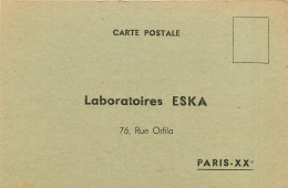 Delcampe - 75* PARIS  Laboratoire «  ESKA »  Rue Orfila     RL38.0911 - Paris (20)