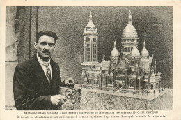 Delcampe - 75* PARIS    Maquette Du Sacre Cœur Par G.Lhertere   RL38.0868 - Paris (18)