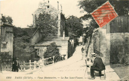 Delcampe - 75* PARIS  Rue St Vincent – Peintre     RL38.0873 - Paris (18)