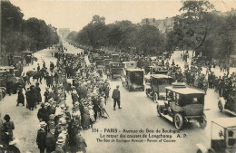 Delcampe - 75* PARIS Av Bois De Boulogne –retour Des Courses  RL38.0717 - Paris (16)