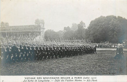 Delcampe - 75* PARIS Longchamp – Souverains Belges  1910 – La Revue     RL38.0659 - Paris (16)