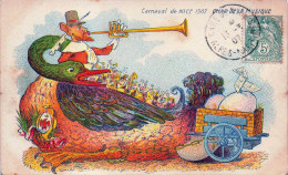 Delcampe - 06* NICE  Carnaval   1907 – Char De La Musique (illustree)   RL46,0419 - Carnaval