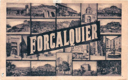 Delcampe - 04* FORCALQUIER  Multi-vues        RL46,0289 - Forcalquier