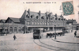 Delcampe - 02* ST QUENTIN  La Gare      RL46,0161 - Saint Quentin