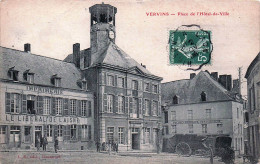 Delcampe - 02* VERVINS  Place De L Hotel De Ville       RL46,0119 - Vervins