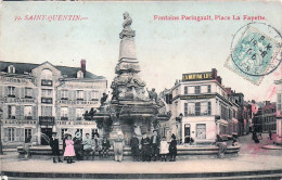 Delcampe - 02* ST QUENTIN Fontaine Paringault – Place Lafayette      RL46,0117 - Saint Quentin