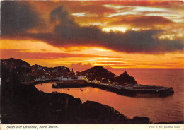Delcampe - B87104 Unset Over Ilfracombe North Devon Uk - Sonstige & Ohne Zuordnung