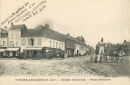 Delcampe - 76* FORGES LES EAUX Place Breviere     RL38.1298 - Forges Les Eaux