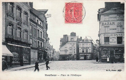 Delcampe - 14* HONFLEUR  Place De L Obelisque      RL46,0998 - Honfleur