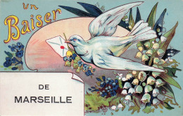 Delcampe - 13* MARSEILLE  « un Baiser »         RL46,0684 - Unclassified