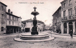 Delcampe - 07* VERNOUX  Place Du Cadet         RL46,0534 - Vernoux
