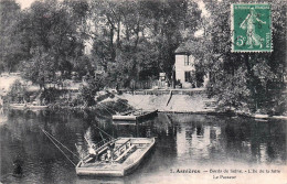 Delcampe - 92* ASNIERES      Ile De La Jatte – Passeur    RL46,1415 - Evry