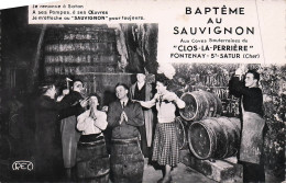 Delcampe - 18* FONTENAY ST SATUR  Bapteme Au Sauvignon « clos La Perriere »(CPSM 9x14cm)       RL46,1316 - Andere & Zonder Classificatie